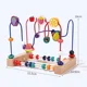 Children's cartoon animals, fruit wrapped beads, early education puzzle building blocks, baby hand eye coordination exercise toys